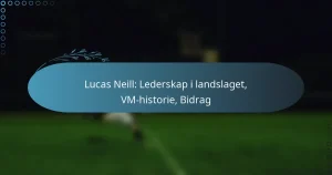 Read more about the article Lucas Neill: Lederskap i landslaget, VM-historie, Bidrag